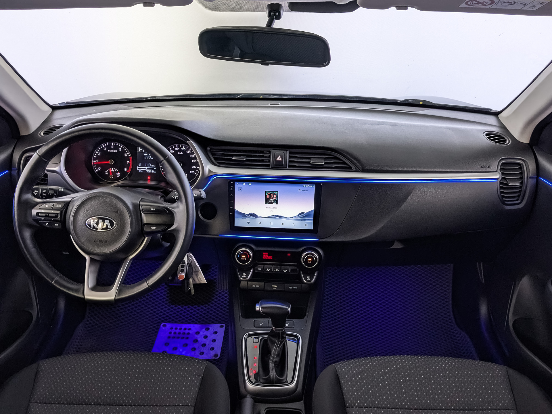 KIA Rio X 1.60 (123 л.с), автомат, 2021, пробег 93 211 км