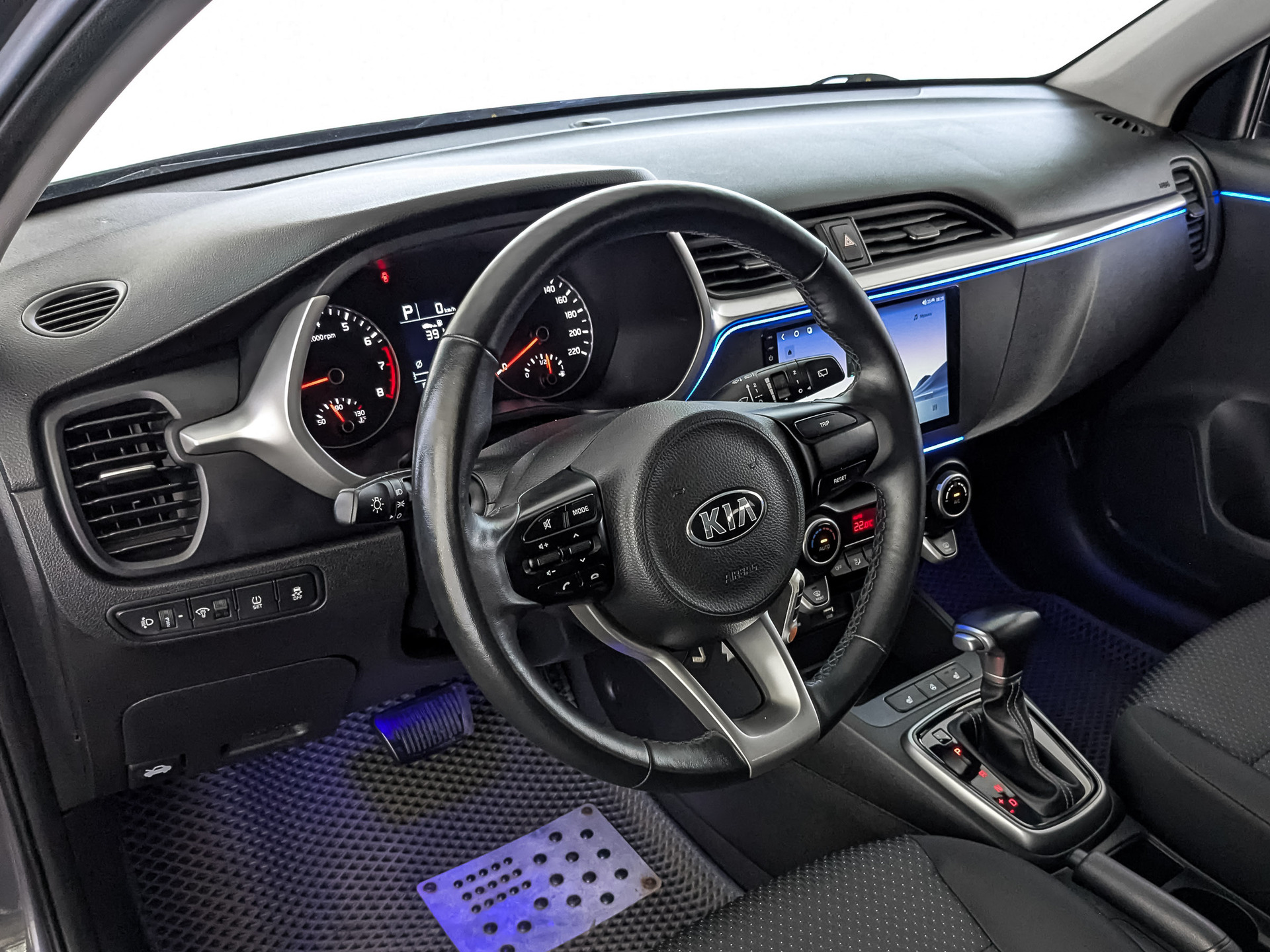 KIA Rio X 1.60 (123 л.с), автомат, 2021, пробег 93 211 км