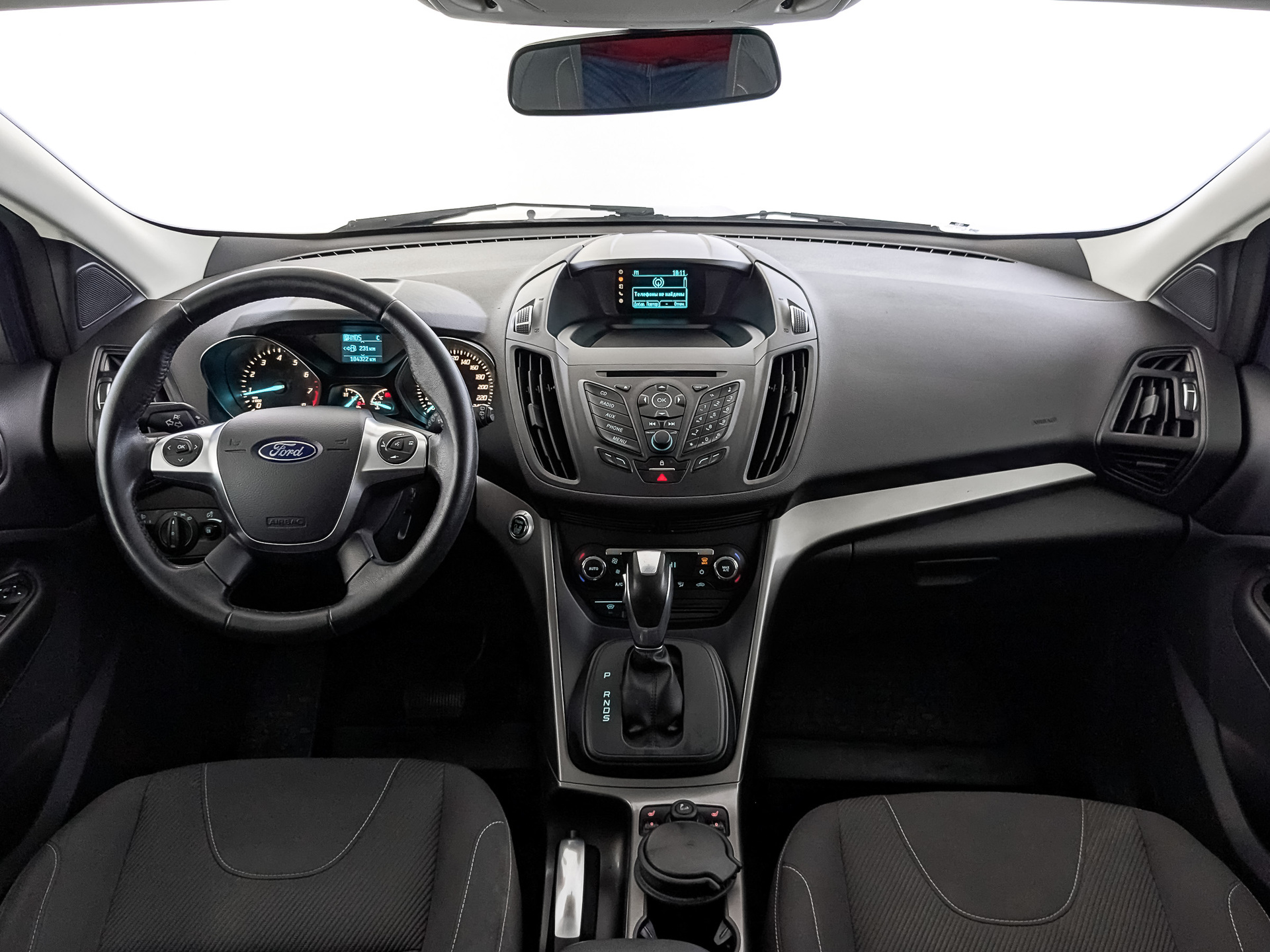 FORD Kuga 2.50 (150 л.с), автомат, 2016, пробег 104 319 км