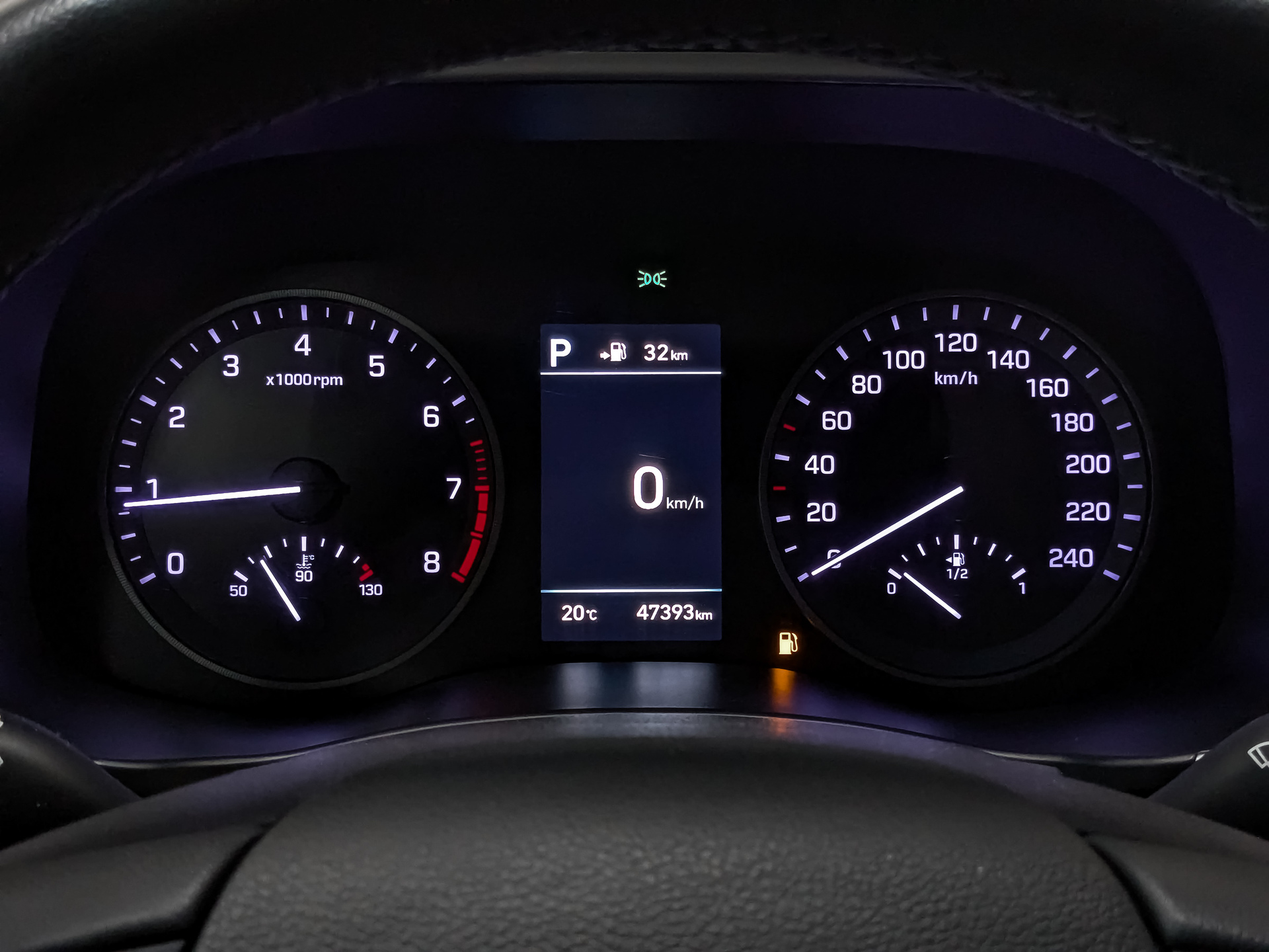 HYUNDAI Tucson 2.40 (184 л.с), автомат, 2020, пробег 47 392 км