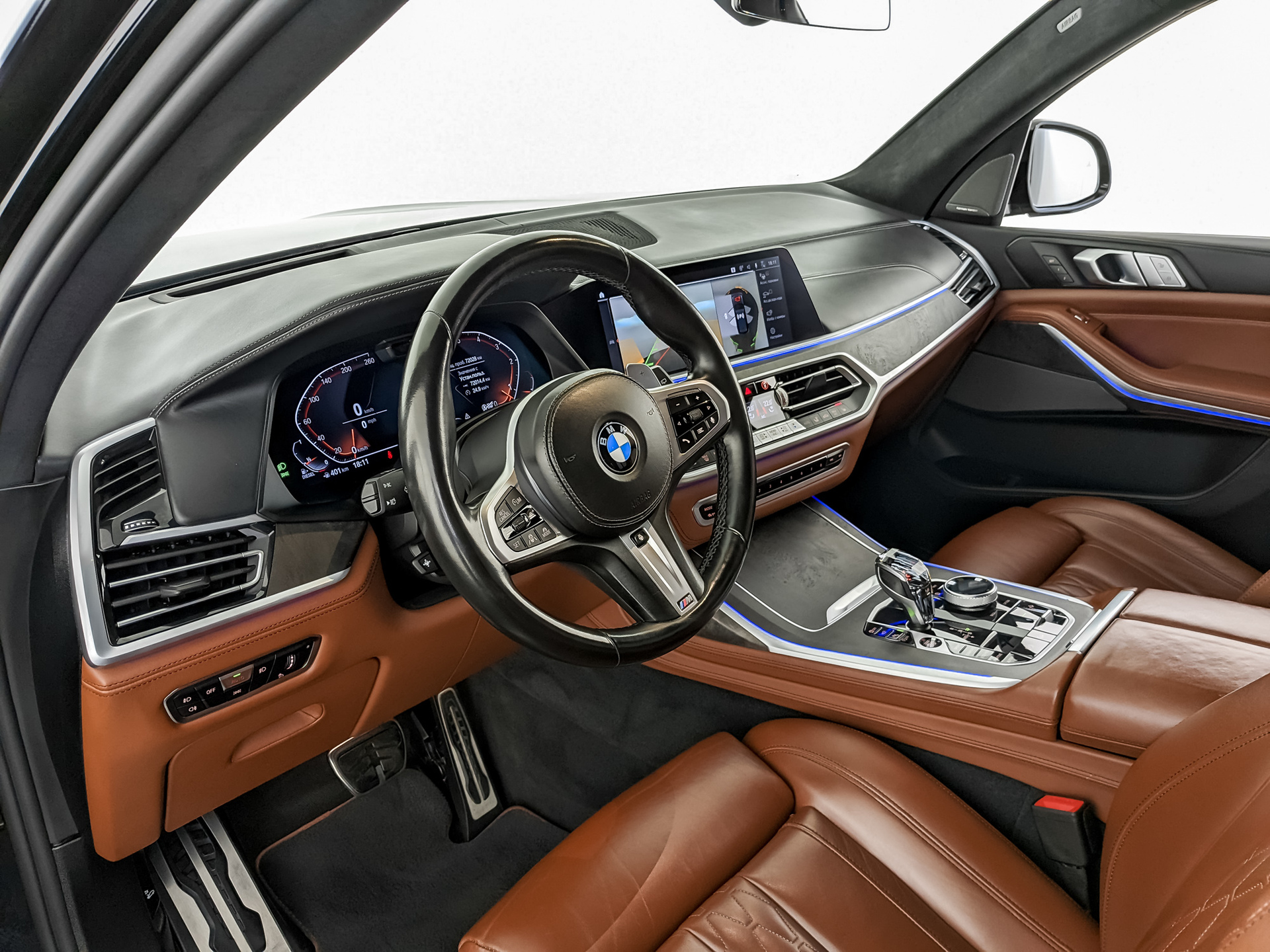 BMW X7 3.00 (249 л.с), автомат, 2021, пробег 72 025 км