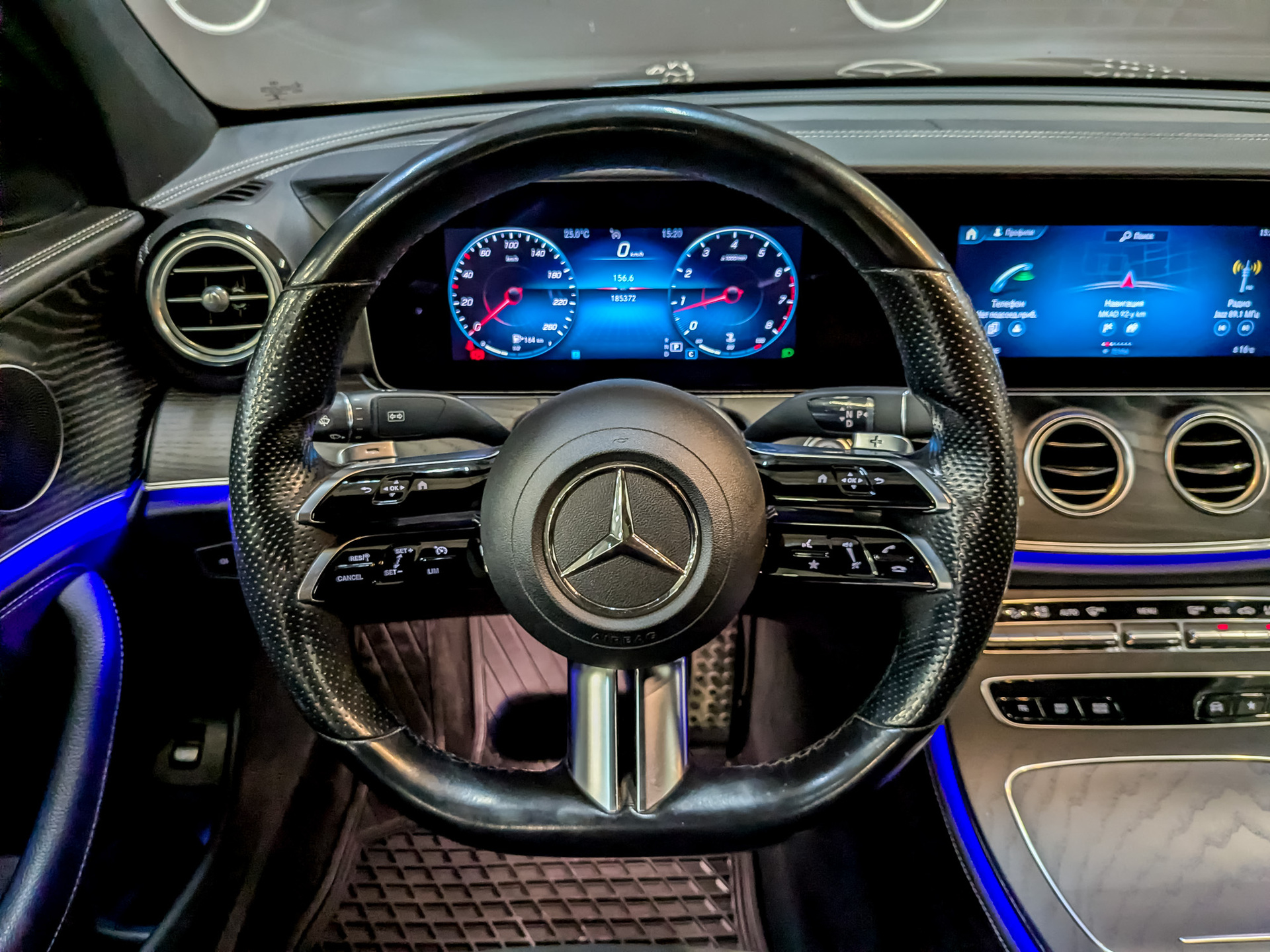 MERCEDES-BENZ E-Класс 2.00 (197 л.с), автомат, 2021, пробег 185 000 км