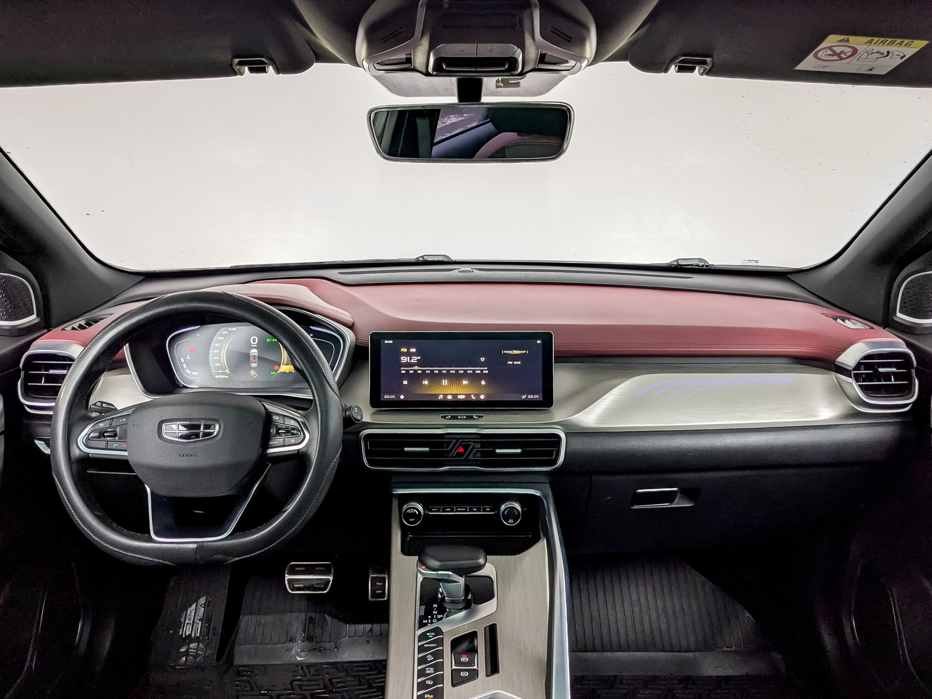 GEELY Coolray 1.50 (149 л.с), автомат, 2023, пробег 40 785 км