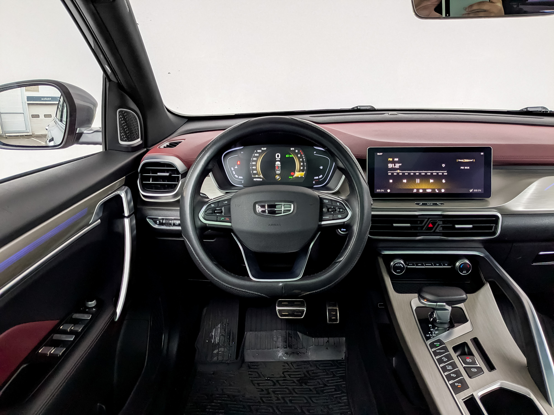 GEELY Coolray 1.50 (149 л.с), автомат, 2023, пробег 40 785 км