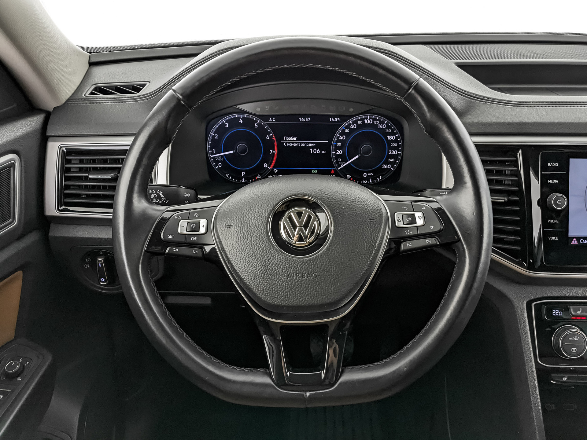 VOLKSWAGEN Teramont 3.60 (280 л.с), автомат, 2018, пробег 43 164 км