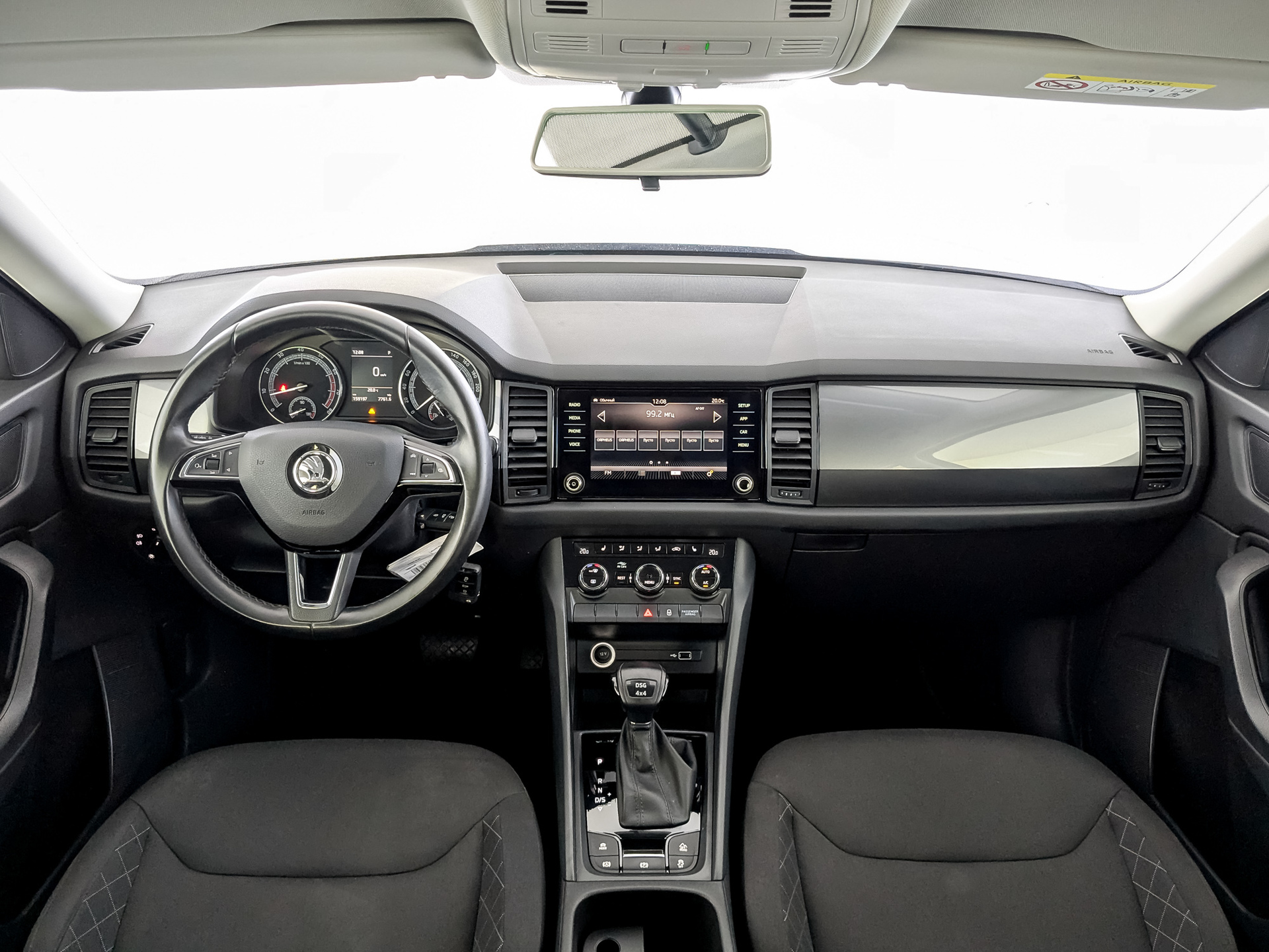 SKODA Kodiaq 1.40 (150 л.с), автомат, 2019, пробег 159 194 км