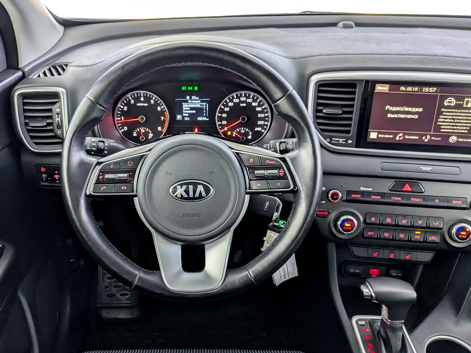 KIA Sportage 2.00 (150 л.с), автомат, 2022, пробег 43 241 км