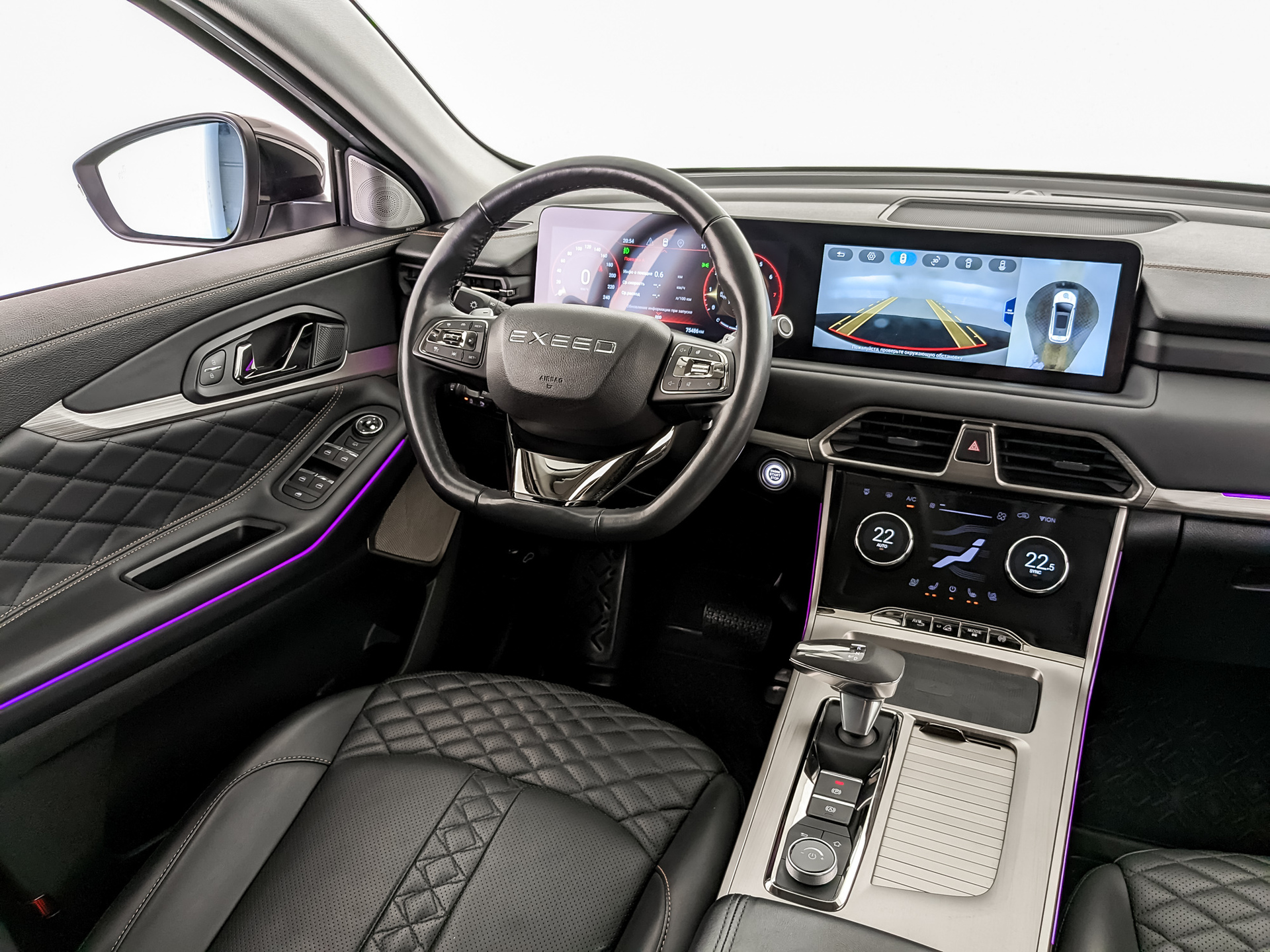 EXEED TXL 2.00 (197 л.с), автомат, 2022, пробег 75 484 км