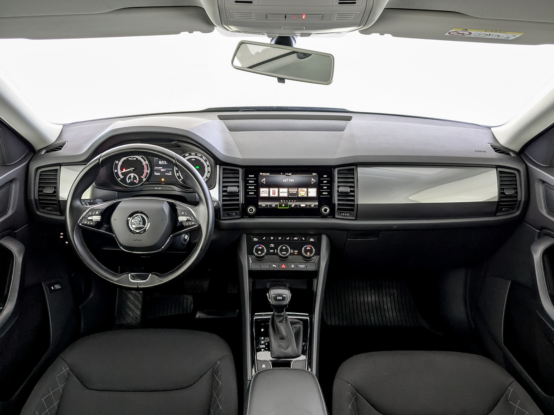 SKODA Kodiaq 1.40 (150 л.с), автомат, 2021, пробег 72 820 км
