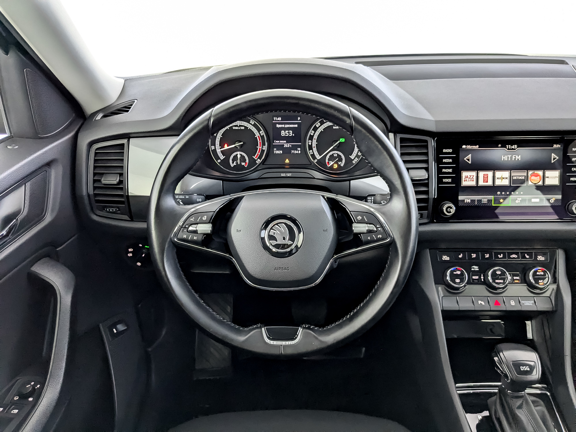SKODA Kodiaq 1.40 (150 л.с), автомат, 2021, пробег 72 820 км