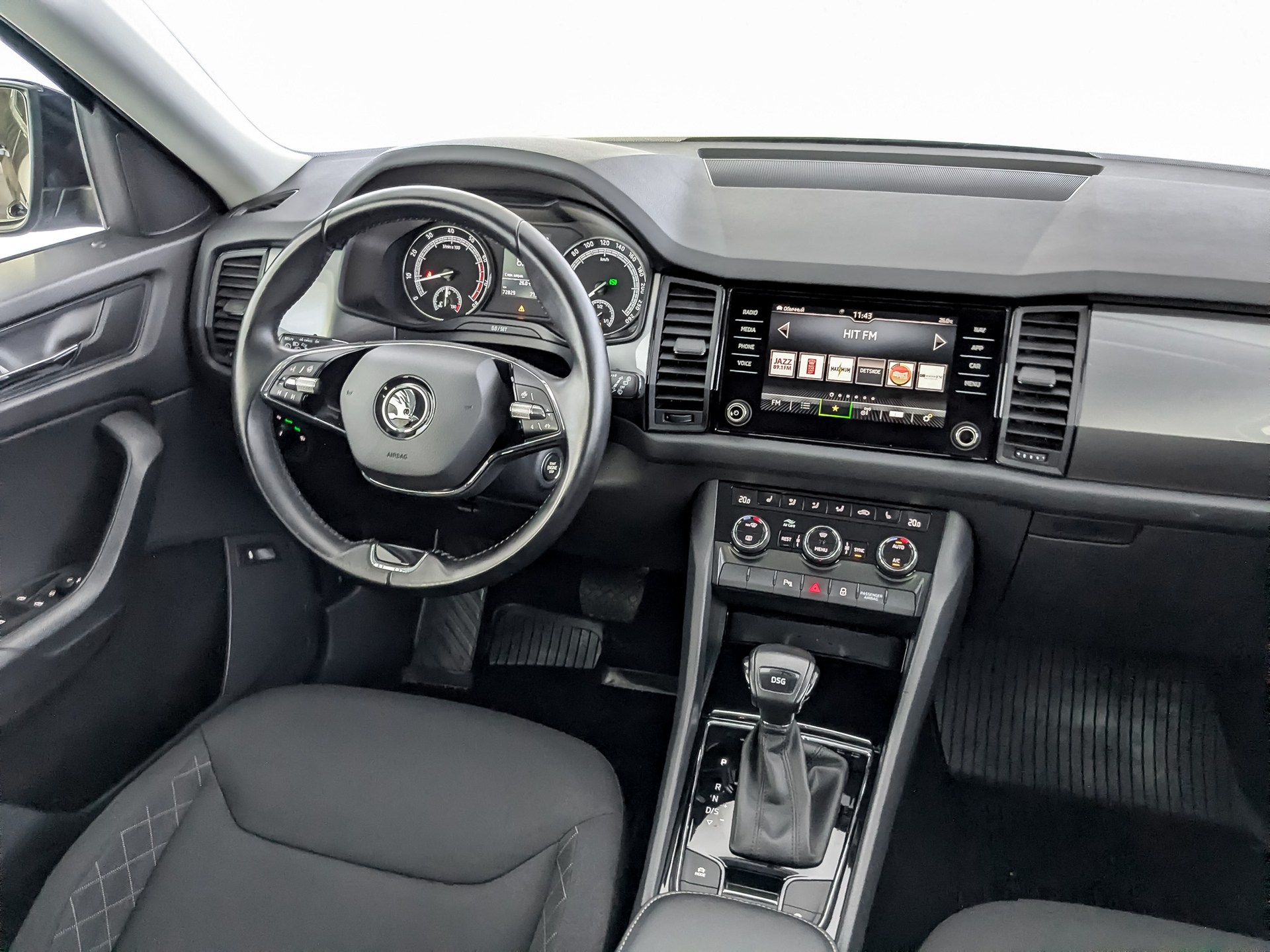 SKODA Kodiaq 1.40 (150 л.с), автомат, 2021, пробег 72 820 км