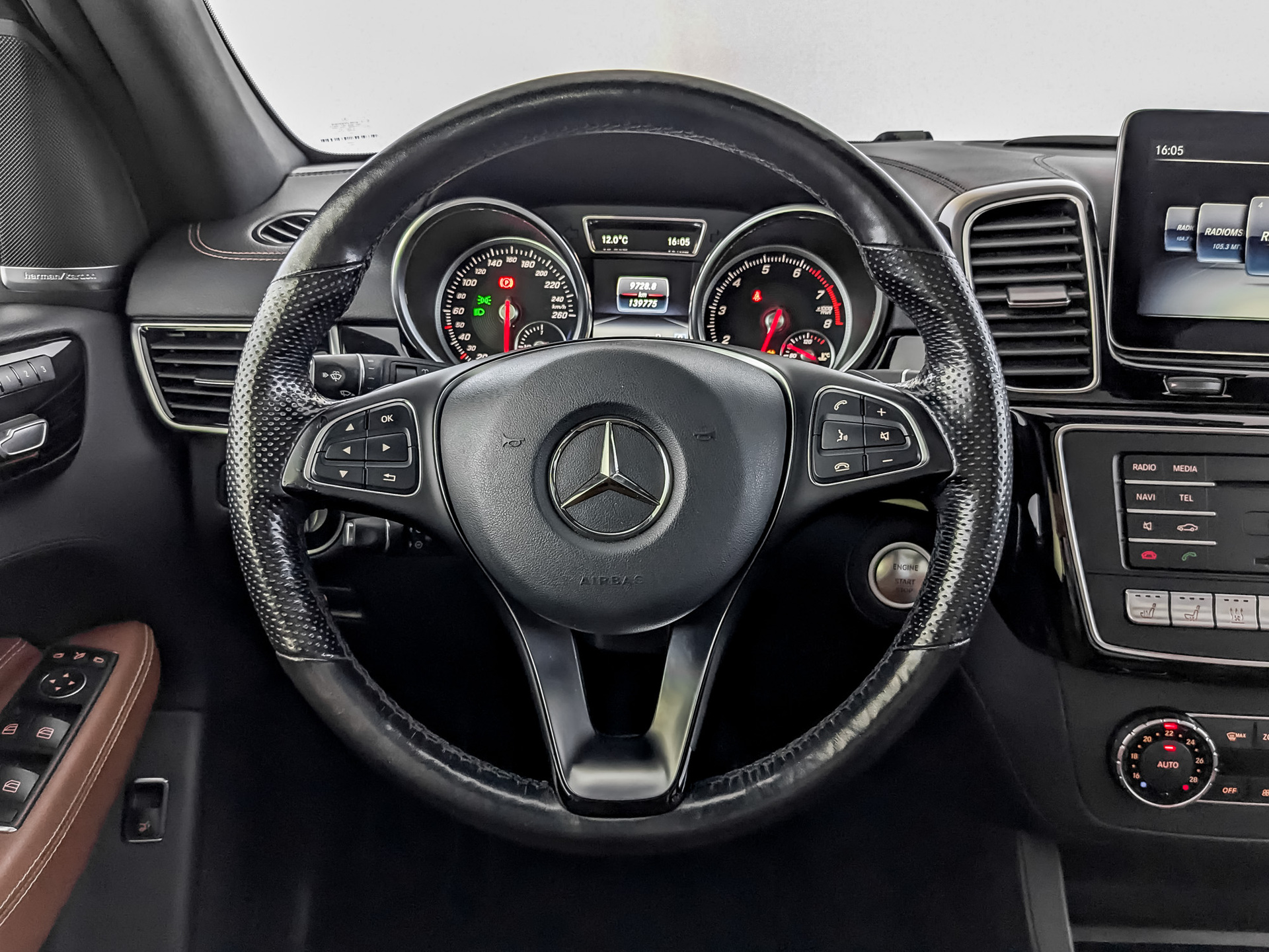 MERCEDES-BENZ GLE 3.00 (333 л.с), автомат, 2018, пробег 139 770 км