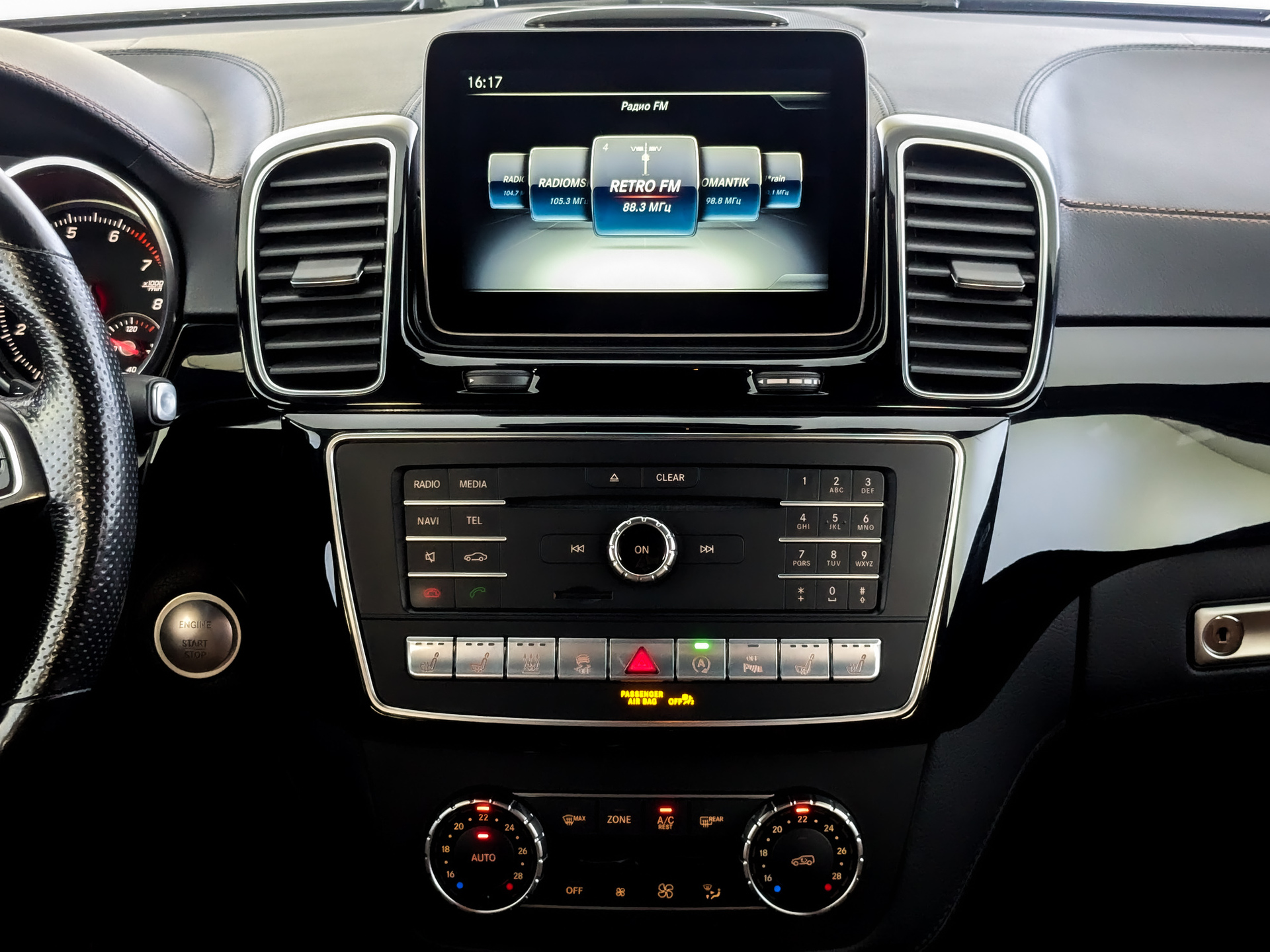 MERCEDES-BENZ GLE 3.00 (333 л.с), автомат, 2018, пробег 139 770 км