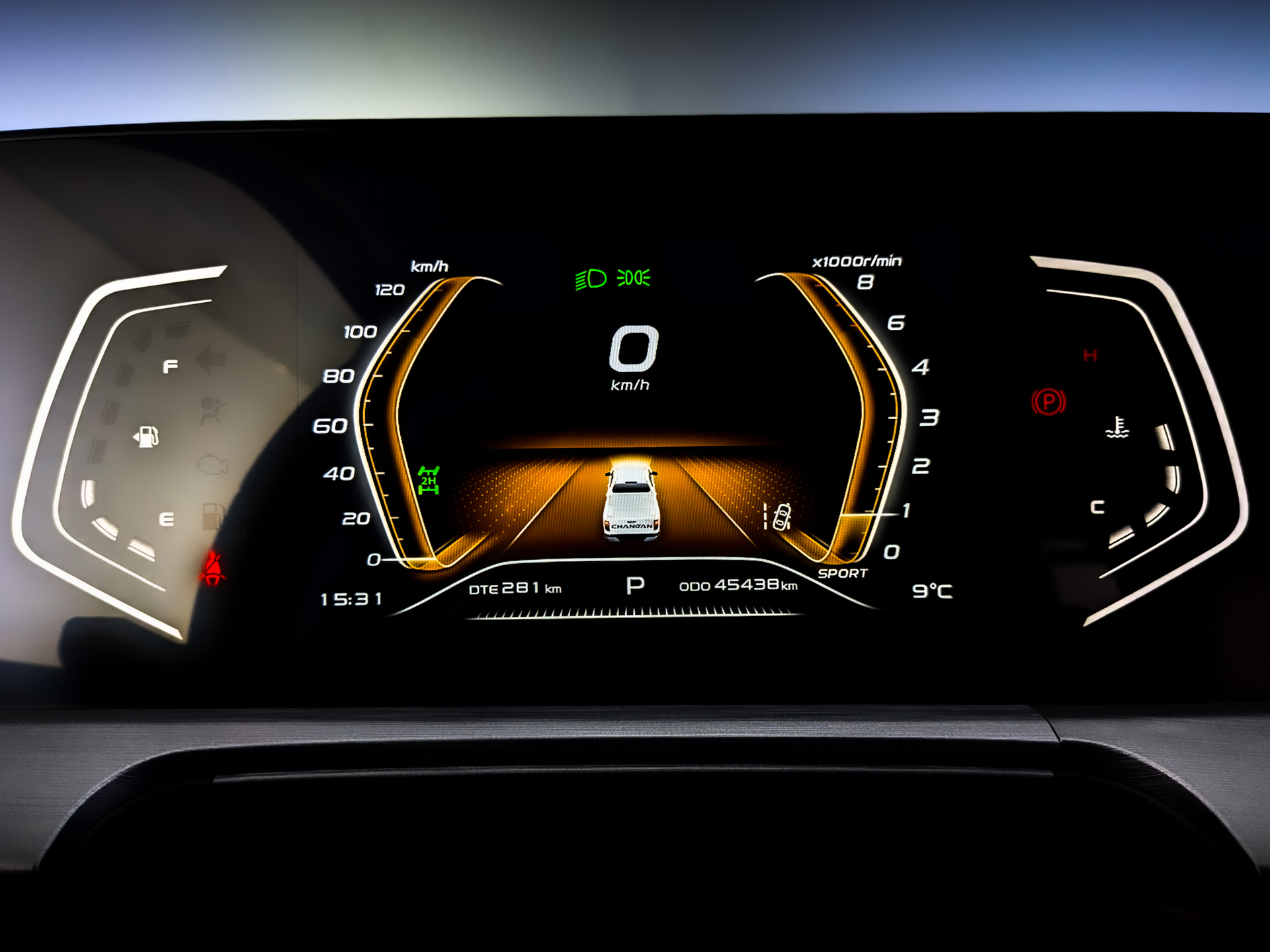 CHANGAN Hunter Plus 2.00 (226 л.с), автомат, 2023, пробег 45 440 км
