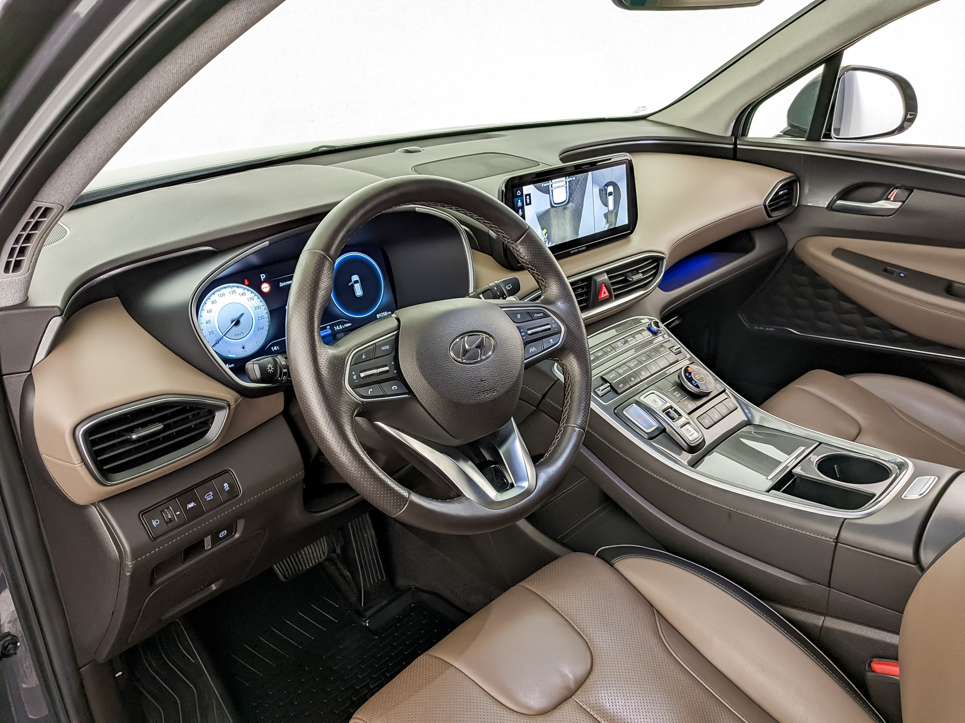 HYUNDAI Santa Fe 3.50 (249 л.с), автомат, 2021, пробег 89 006 км