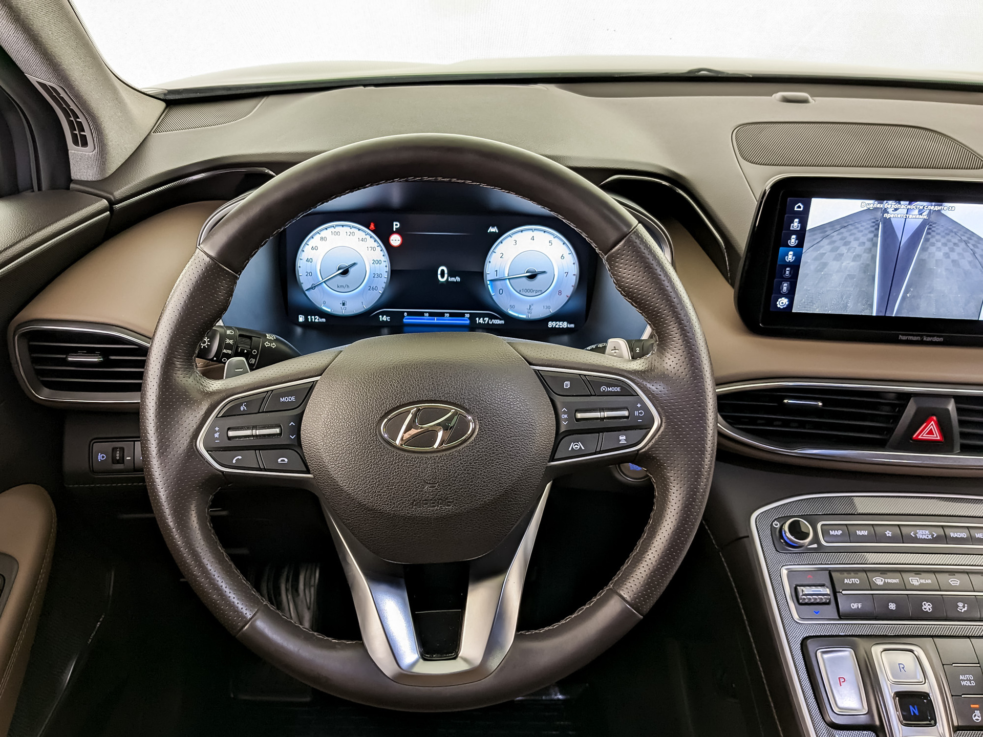 HYUNDAI Santa Fe 3.50 (249 л.с), автомат, 2021, пробег 89 006 км