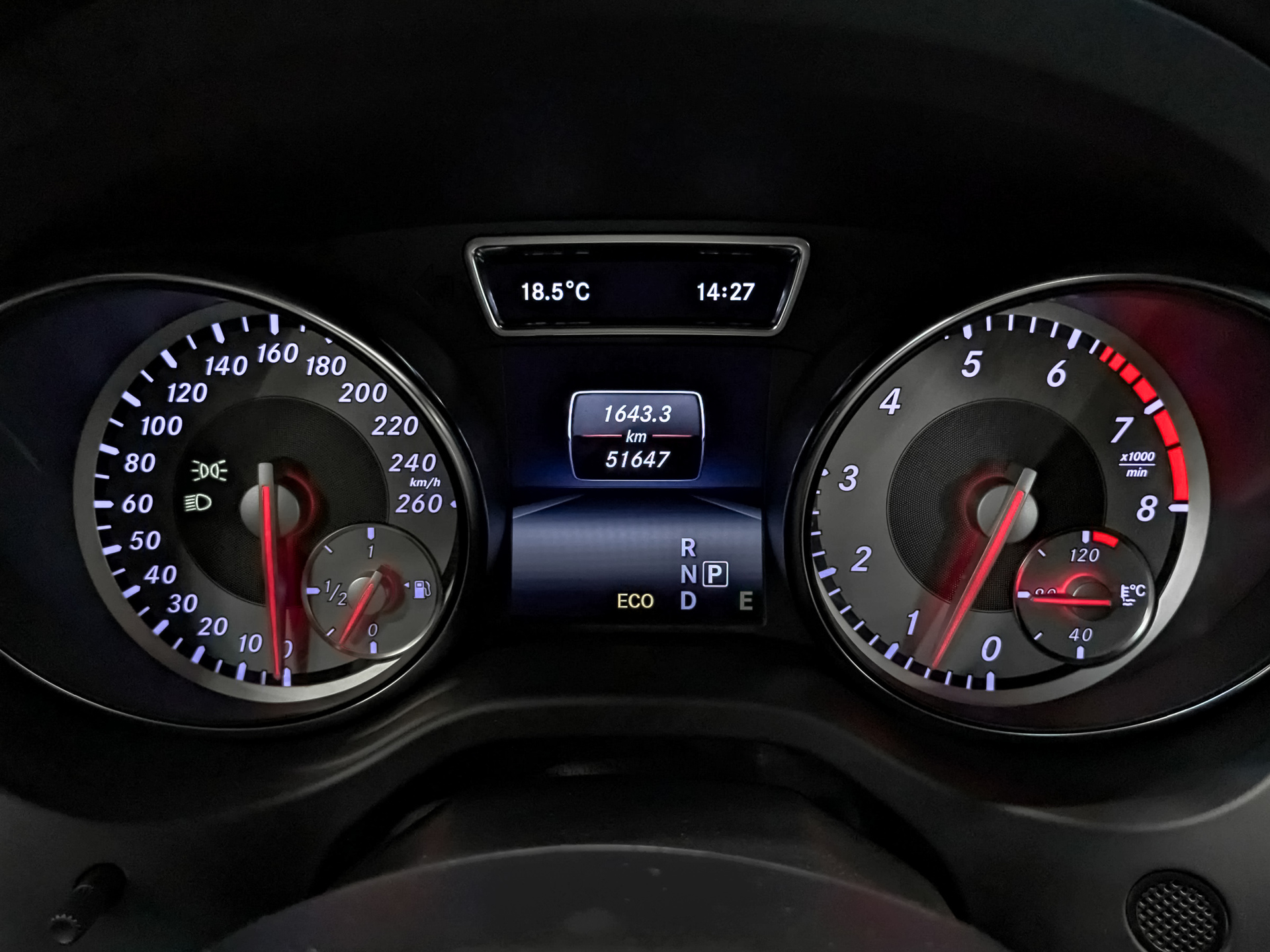 MERCEDES-BENZ GLA 1.60 (156 л.с), автомат, 2014, пробег 51 647 км