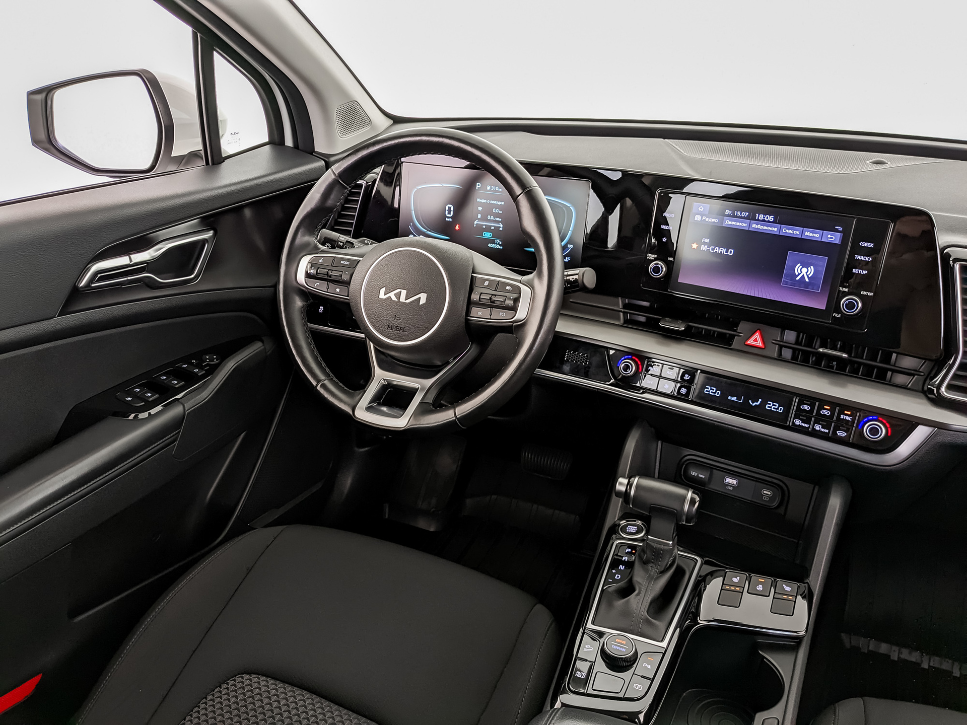 KIA Sportage 2.50 (190 л.с), автомат, 2022, пробег 40 850 км