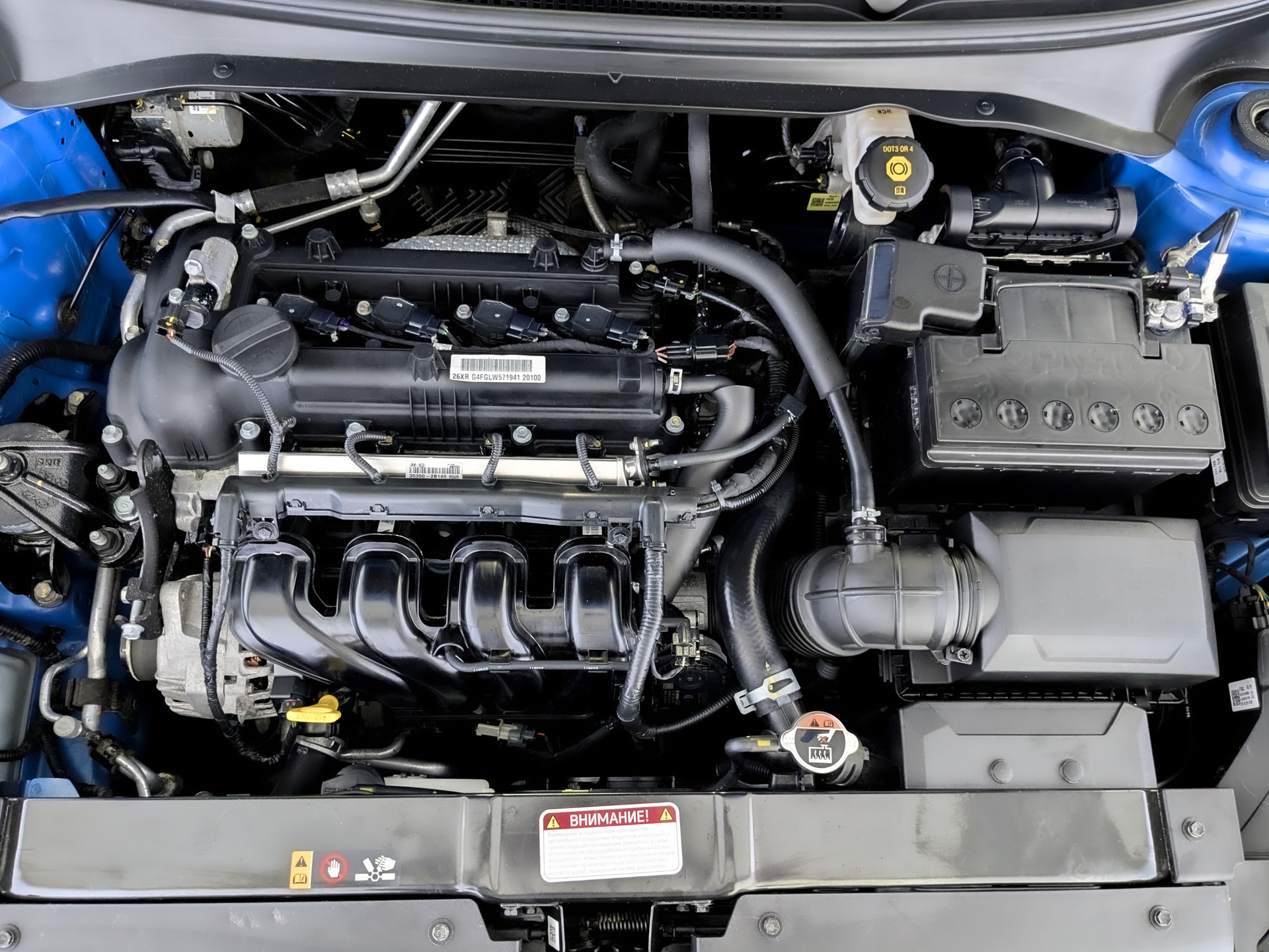 KIA Rio X 1.60 (123 л.с), автомат, 2021, пробег 27 861 км