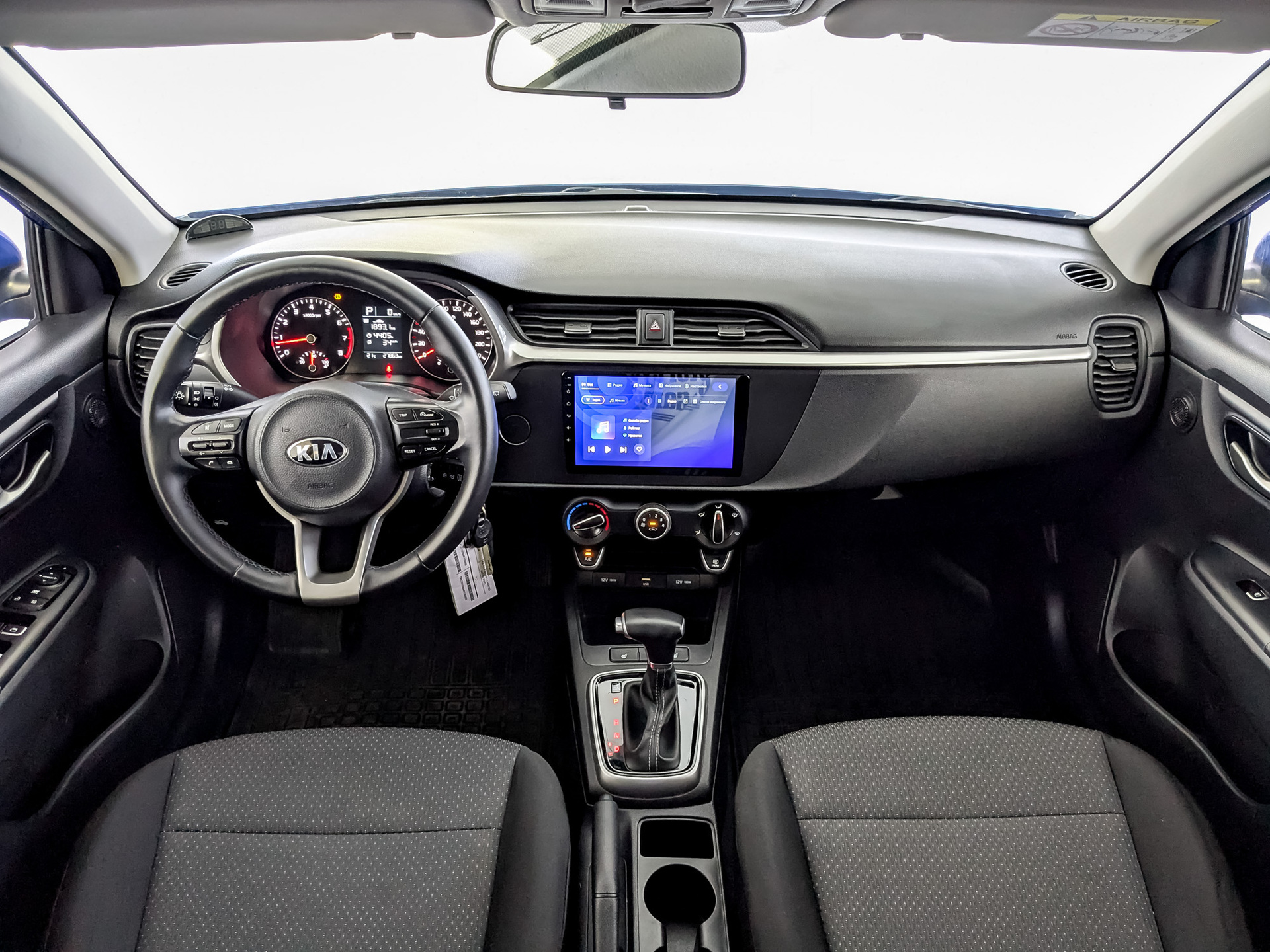 KIA Rio X 1.60 (123 л.с), автомат, 2021, пробег 27 861 км