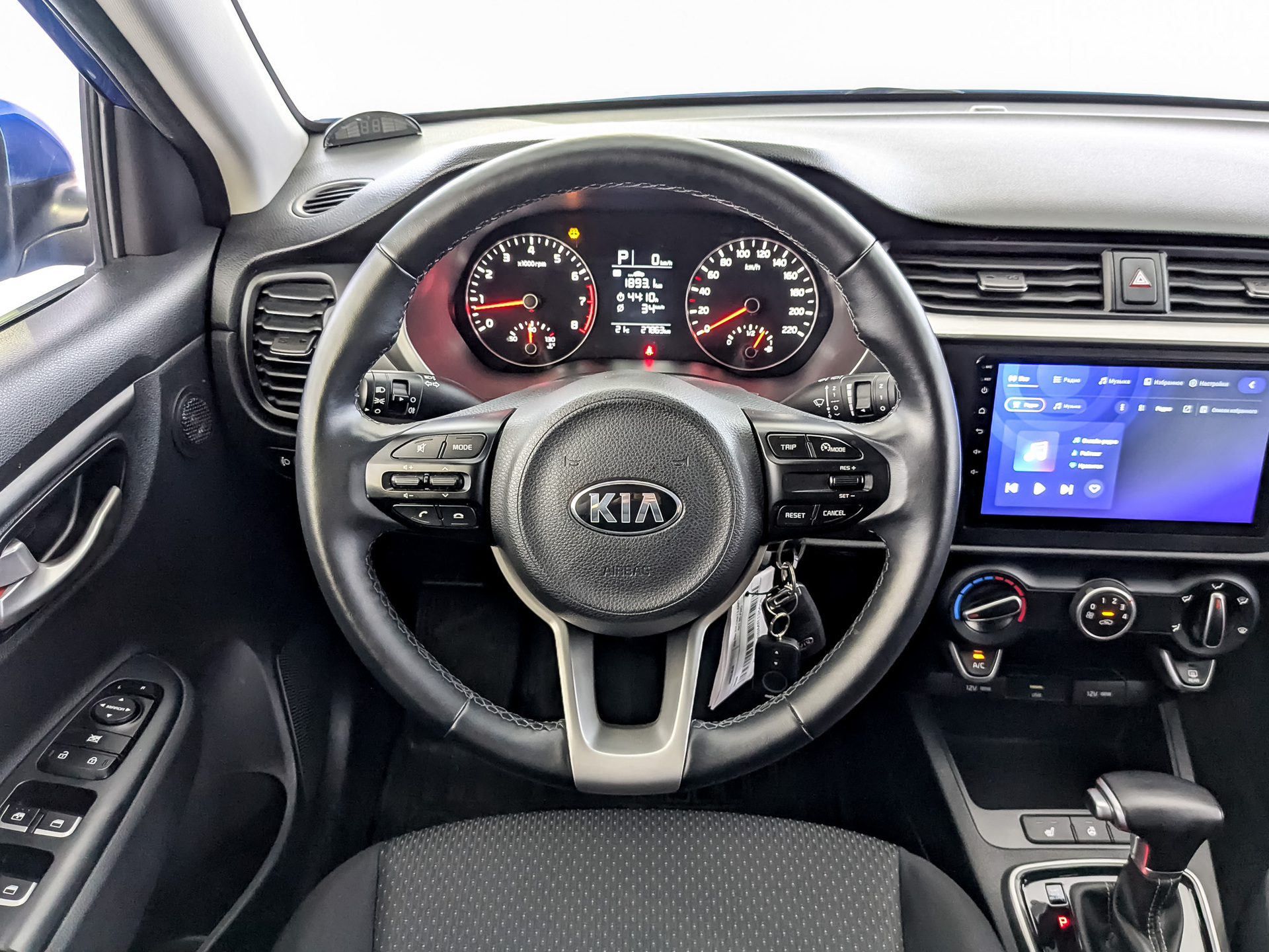 KIA Rio X 1.60 (123 л.с), автомат, 2021, пробег 27 861 км