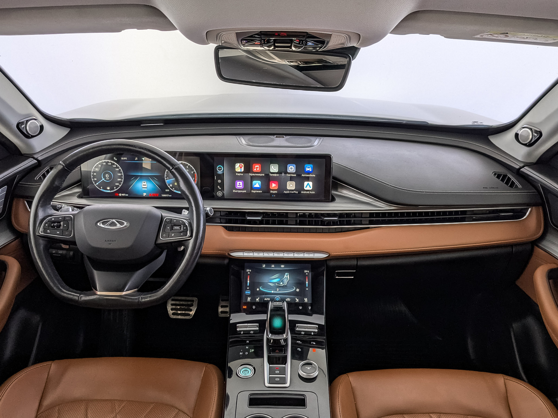 CHERY Tiggo 8 Pro 2.00 (197 л.с), автомат, 2022, пробег 109 315 км
