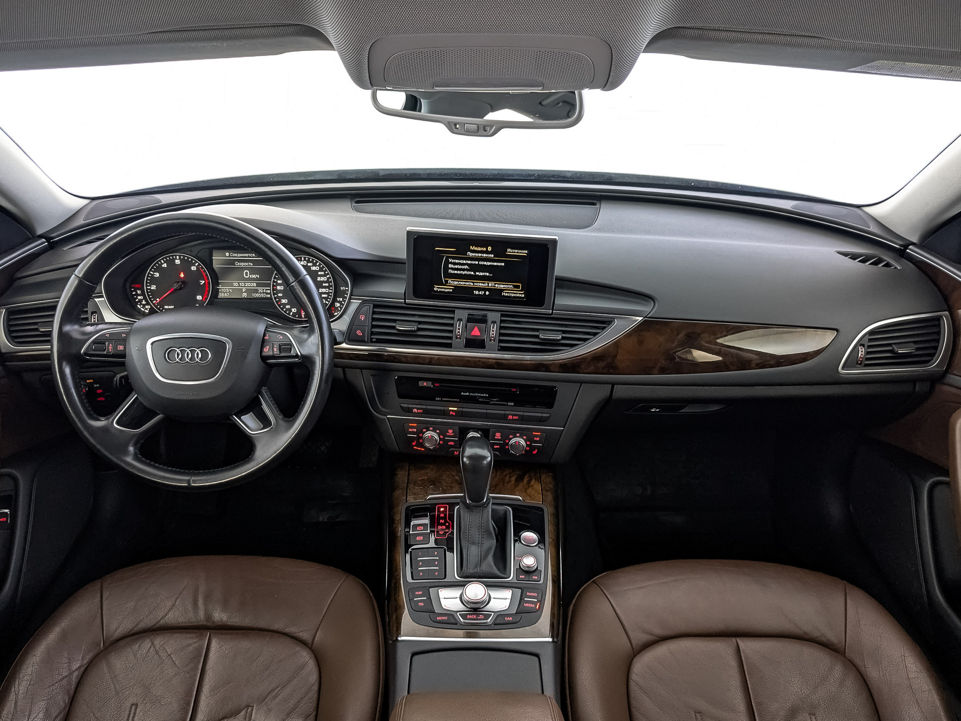 AUDI A6 1.80 (190 л.с), автомат, 2016, пробег 108 536 км